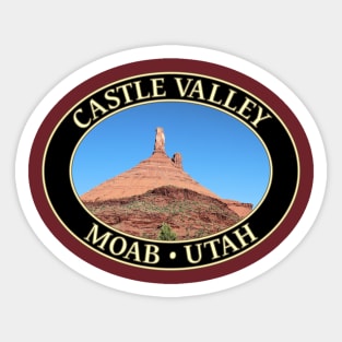 Castle Valley in Moab, Utah Sticker